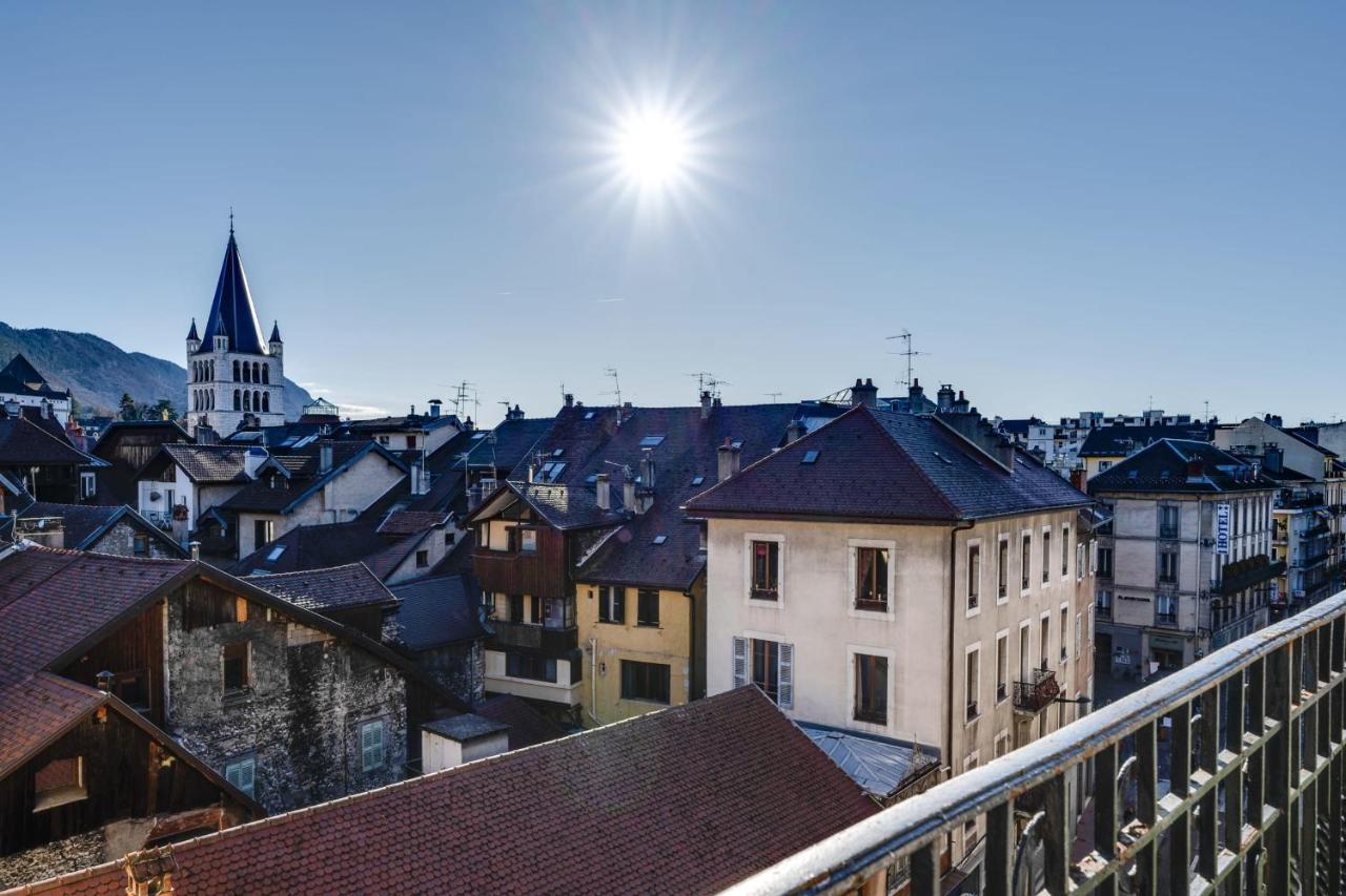 Le Balcon Annecien 4 - Rooftop View For 2-4 People อานซี ภายนอก รูปภาพ