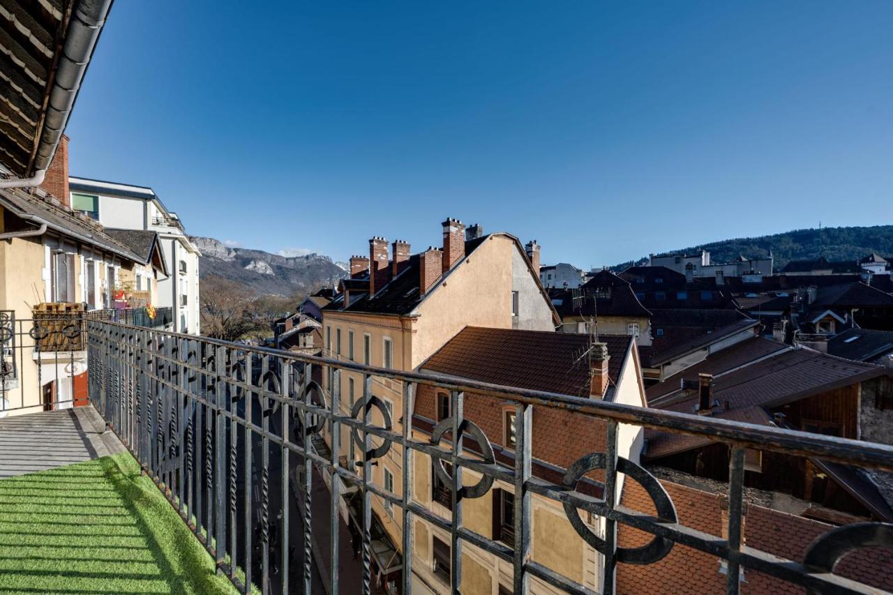 Le Balcon Annecien 4 - Rooftop View For 2-4 People อานซี ภายนอก รูปภาพ